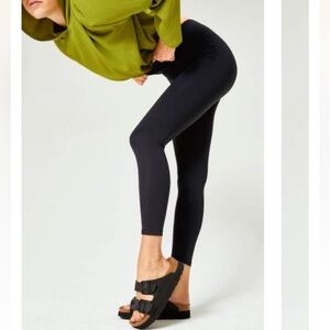 NWT ITEM M6 Opaque Allday Conscious leggings Navy blue women’s M Italy high rise